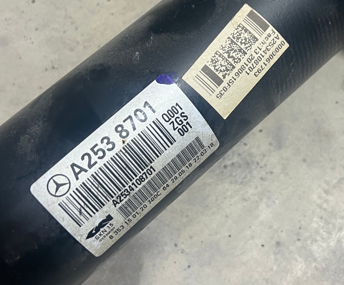 253-410-93-01 Mercedes Benz GLC63 Drive Shaft Main GLC 63